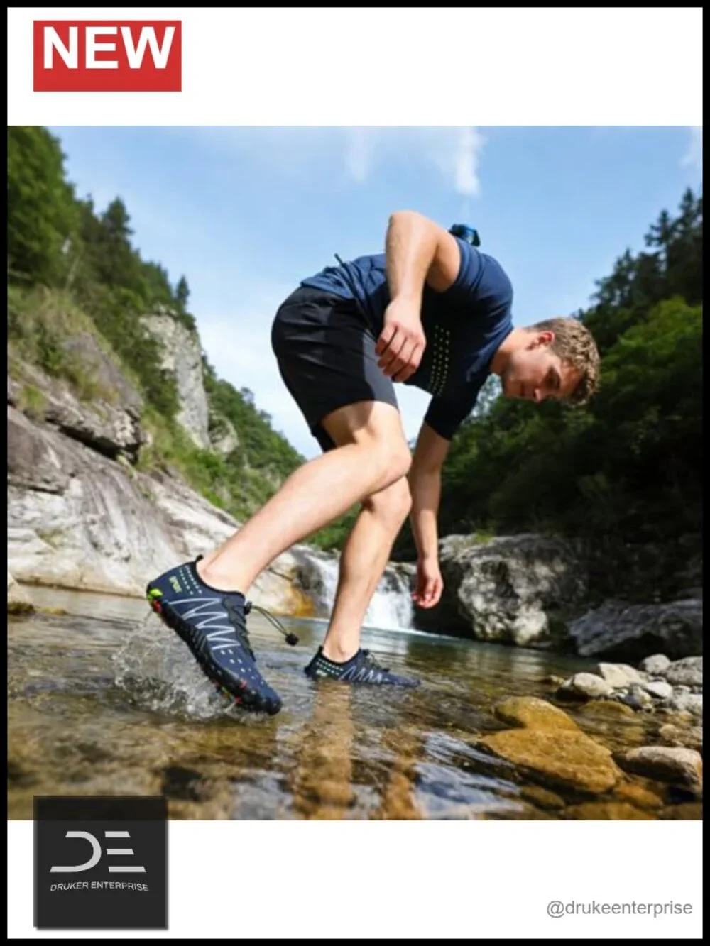 Anti-Slip Breathable Quick Dry Lightweight Water Shoes for Beach Hiking Walking